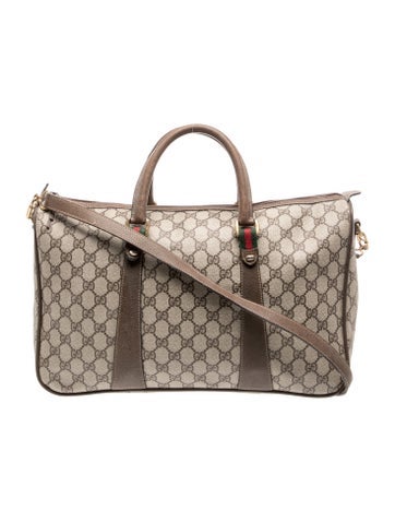 Gucci GG Supreme Top Handle Bag Vintage
