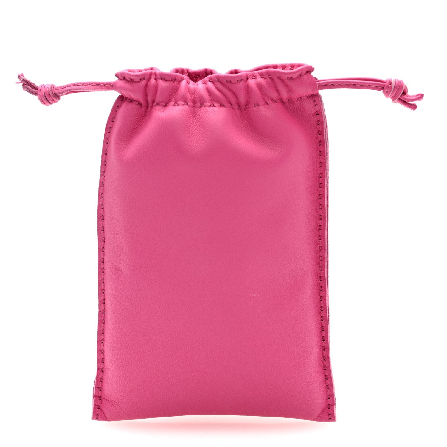 Hermes Milo Lambskin Pilo Pouch  Rose Mexico