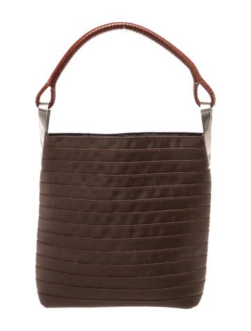 Nylon Top Handle Bag