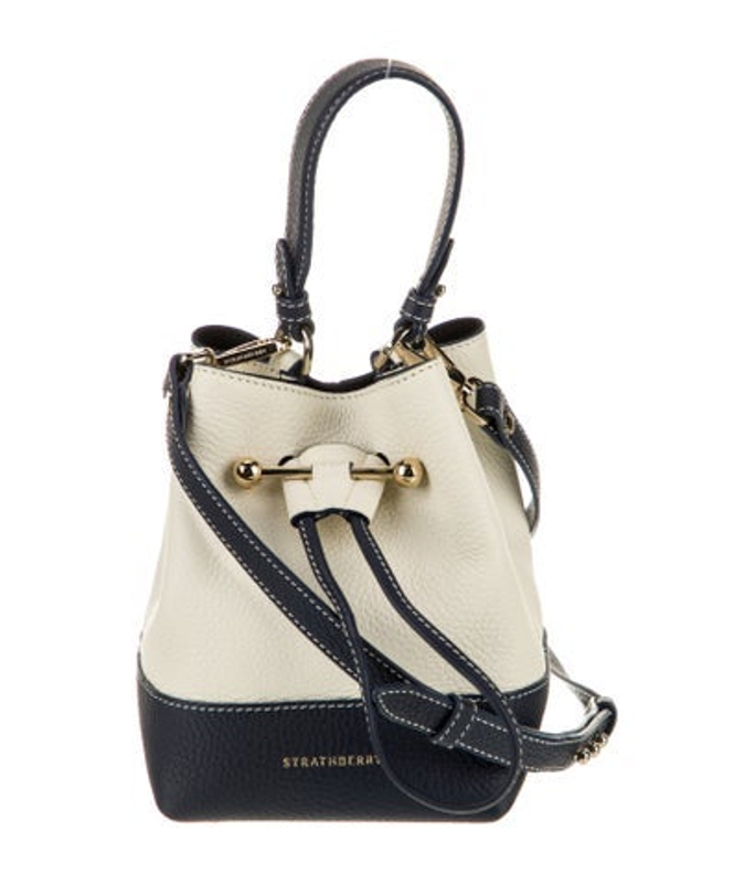 Strathberry Leather Top Handle Bag