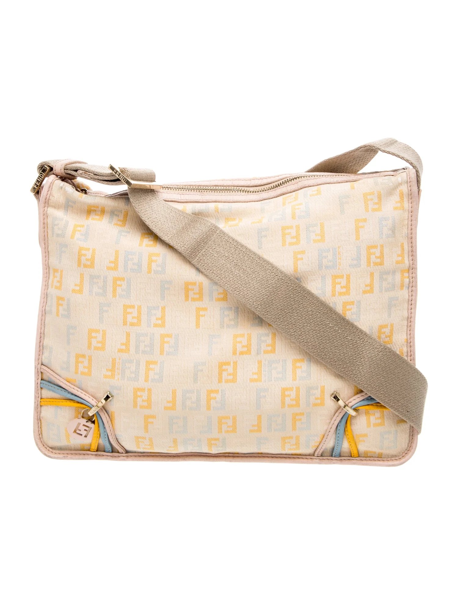 Canvas Zucchino Messenger Bag Medium Vintage
