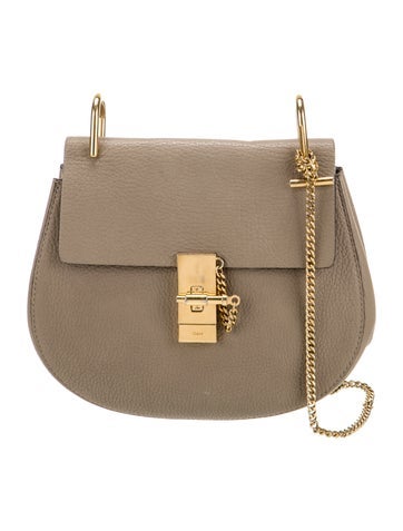 Chloe Saffiano Leather Crossbody Bag
