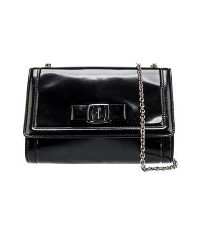Salvatore Ferragamo Ferragamo Patent Leather Crossbody Bag