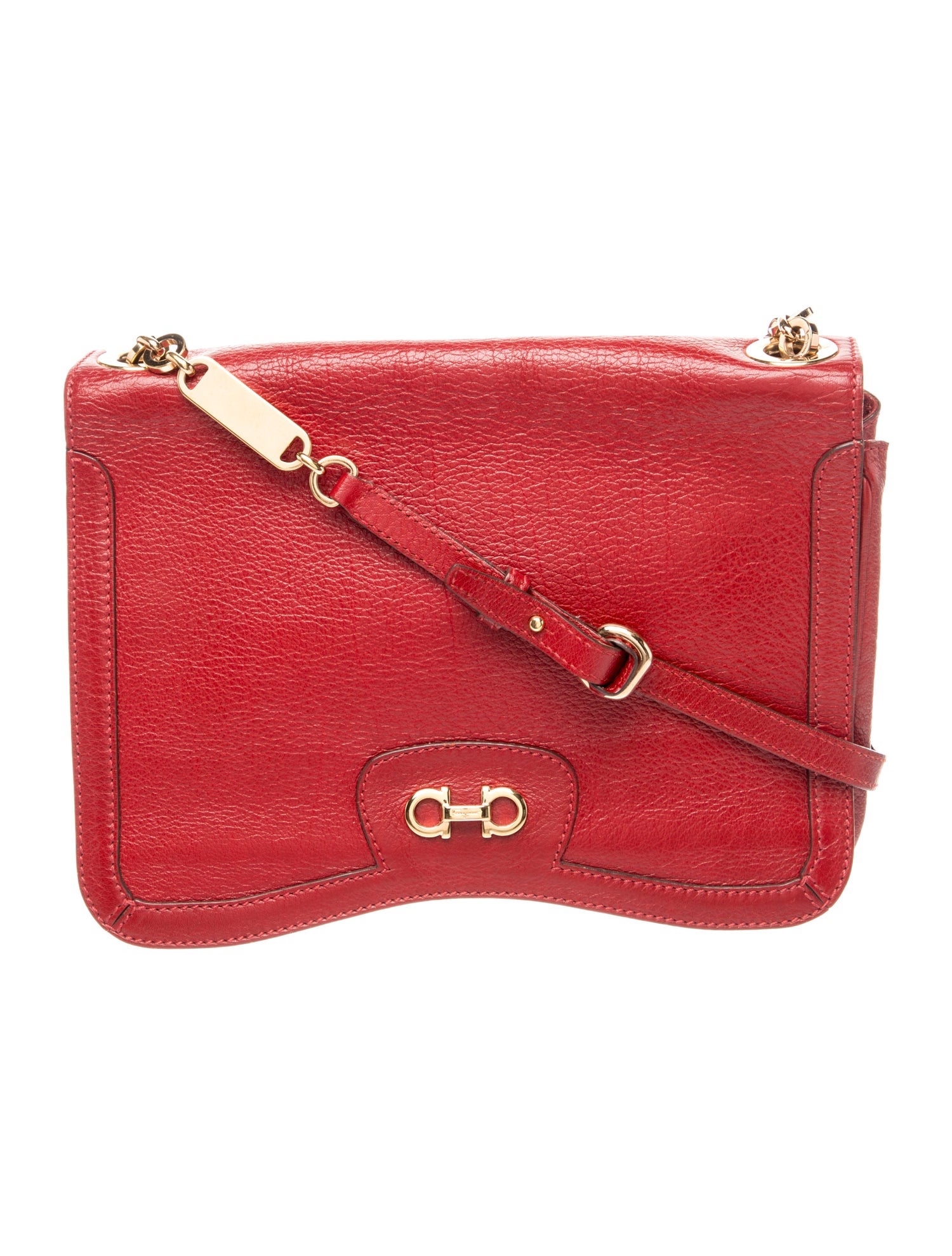 Ferragamo Leather Shoulder Bag
