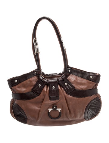 Gancio Top Handle Bag Large