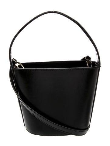 Staud Leather Top Handle Bag