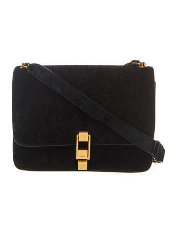Suede Crossbody Bag