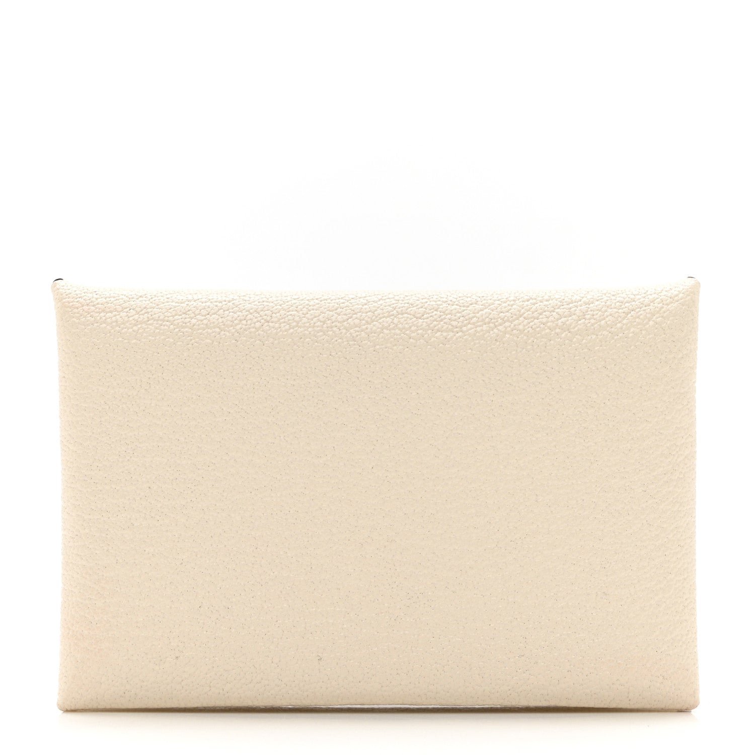 Hermes Chevre Mysore Verso Calvi Card Case Nata Quebracho
