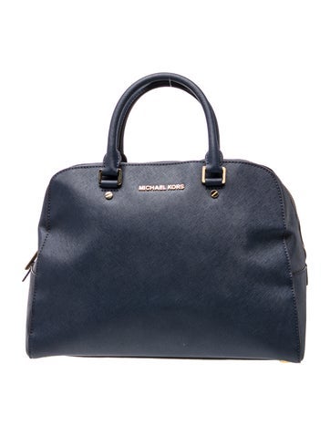 Saffiano Leather Top Handle Bag