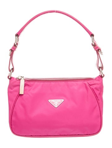 Tessuto Nylon Top Handle Bag