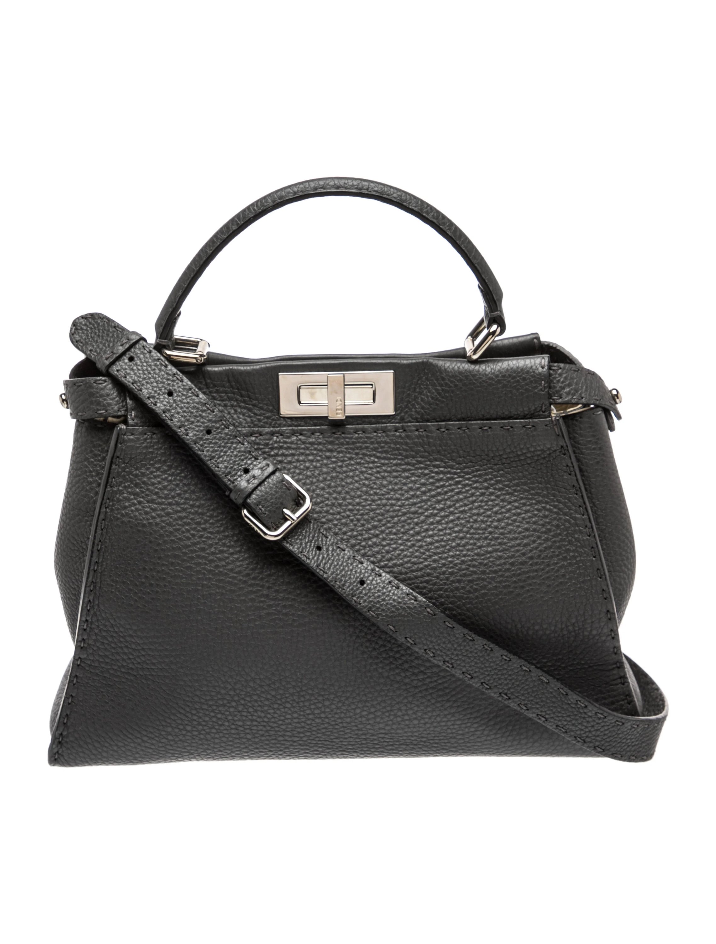 Leather Peekaboo Mini