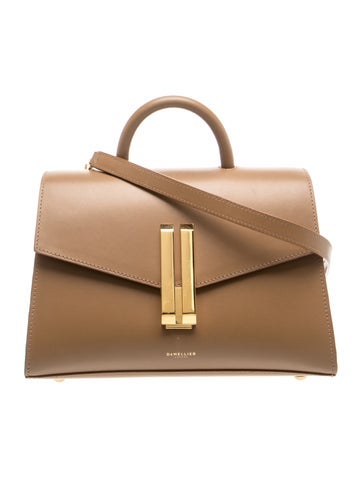 Leather Top Handle Bag