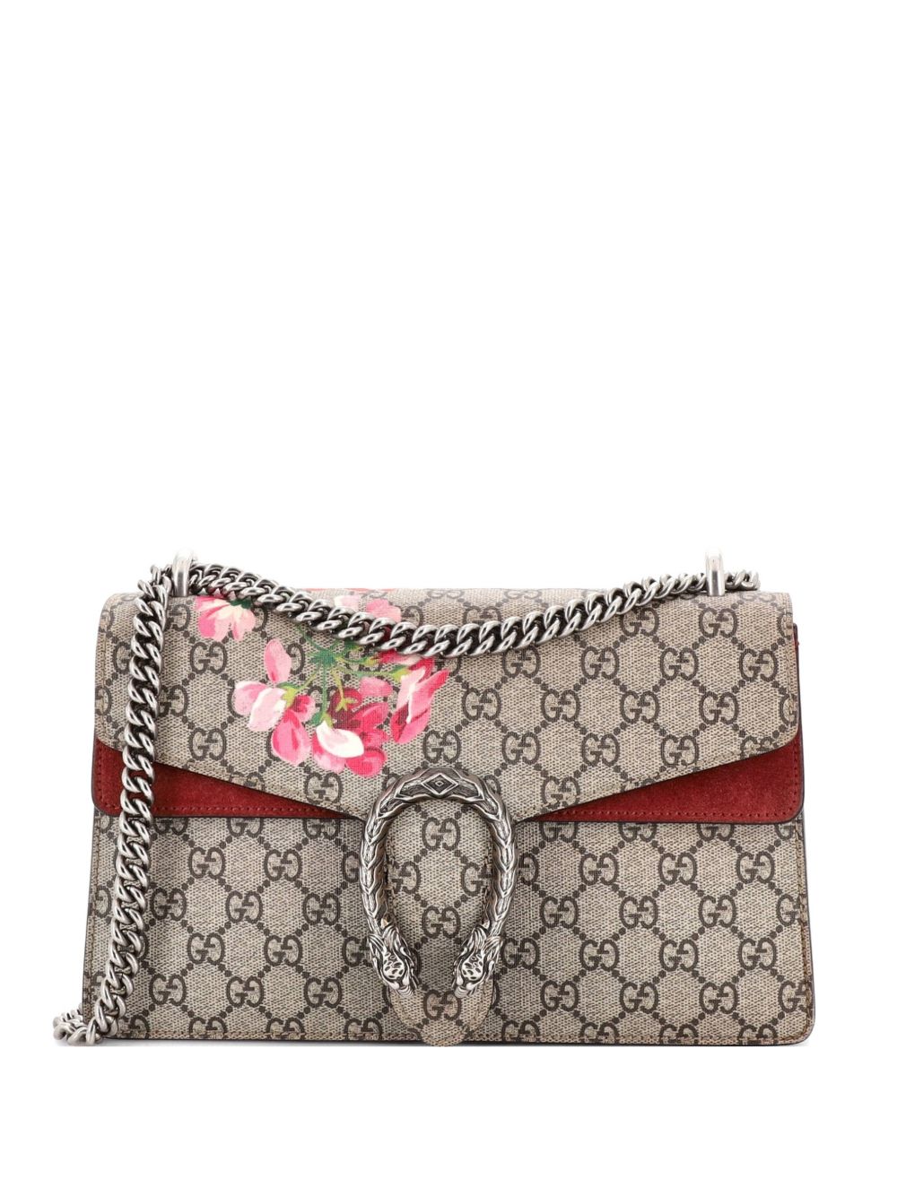Dionysus Bag Blooms Print GG Coated Canvas Small shoulder bag