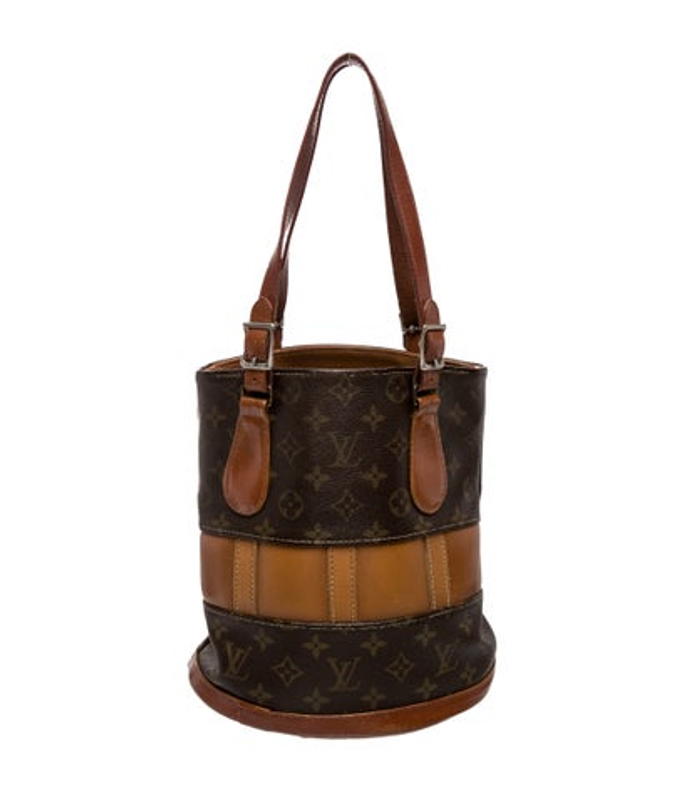 Louis Vuitton Vuitton Lv Monogram French Company Petit Marais Bucket