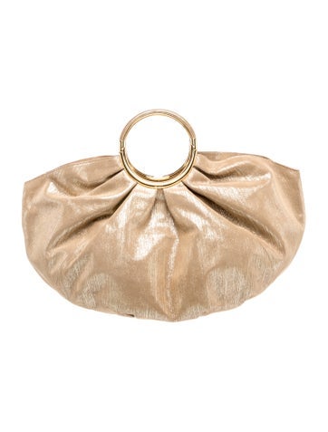 Suede Top Handle Bag Vintage