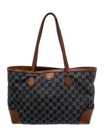 GG Denim Ophidia Medium