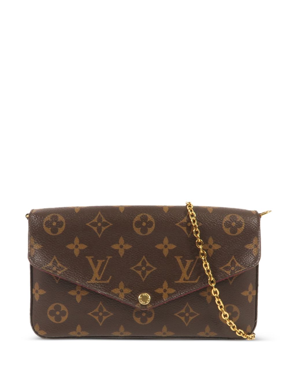  Pochette Felicie monogram canvas shoulder bag