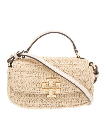 Raffia Crossbody Bag
