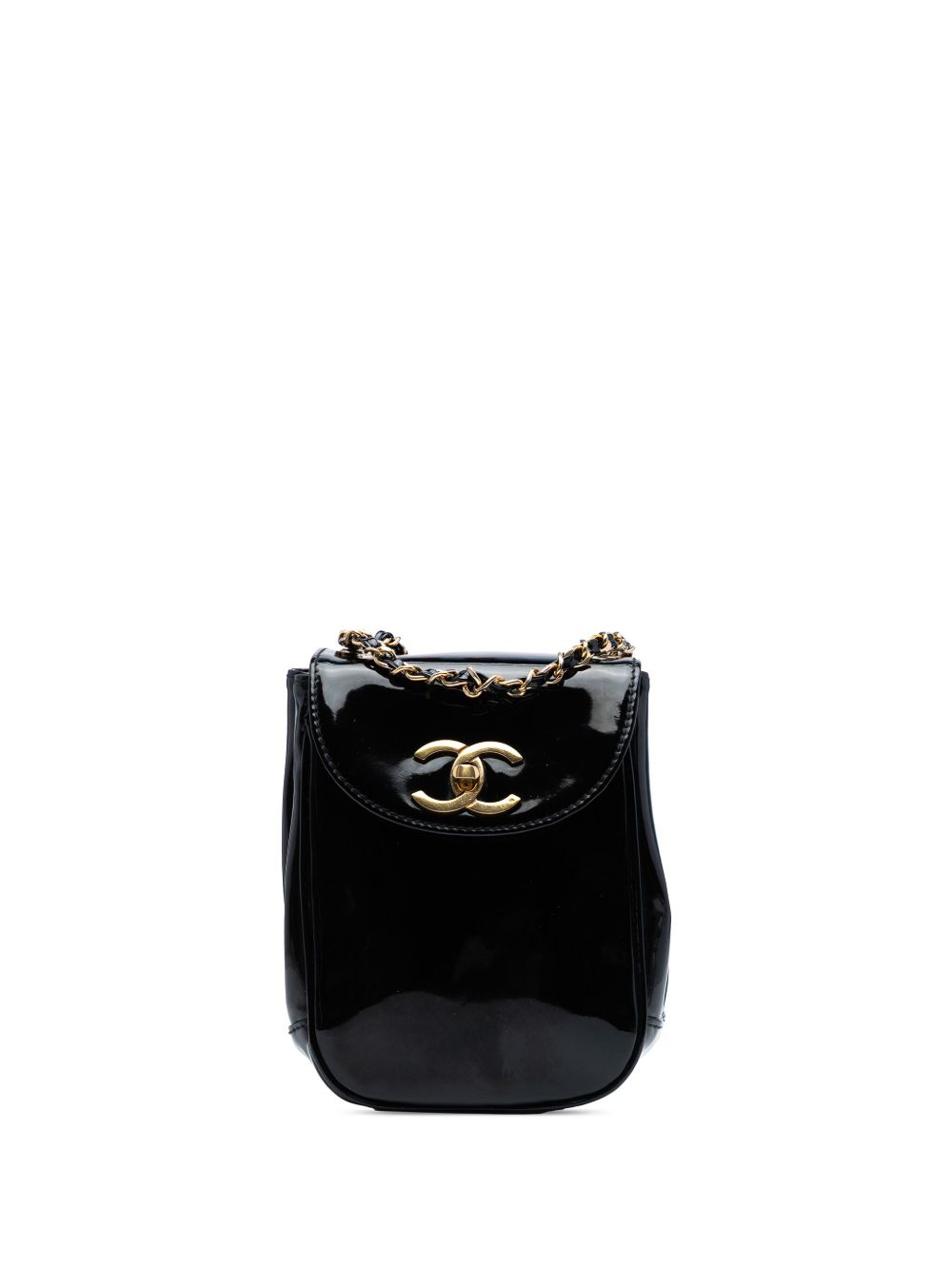 1994-1996 CC Patent Flap crossbody bag