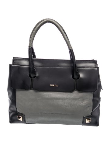 Furla Leather Top Handle Bag