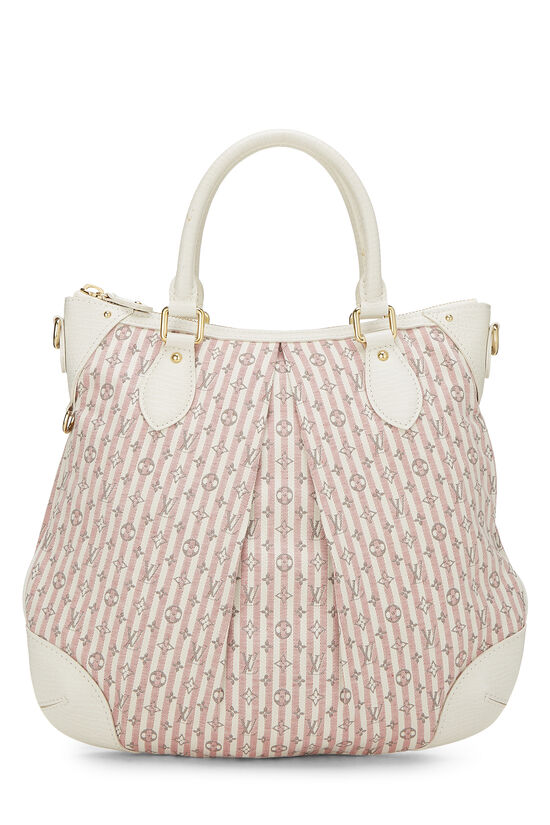 Louis Vuitton Pink Mini Lin Croisette Marina GM