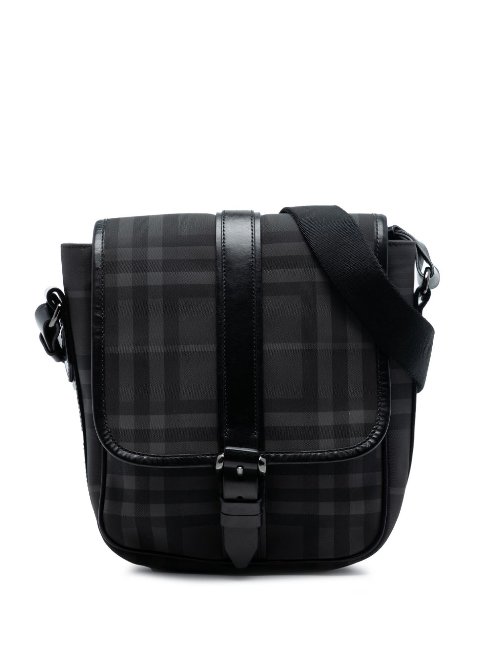 2000-2017 Smoke Check Coated Canvas crossbody bag