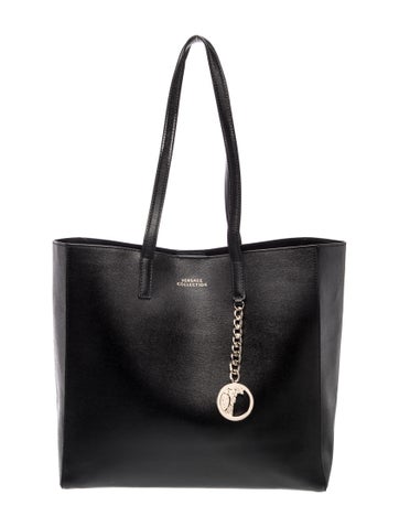 Versace Leather Bucket Bag