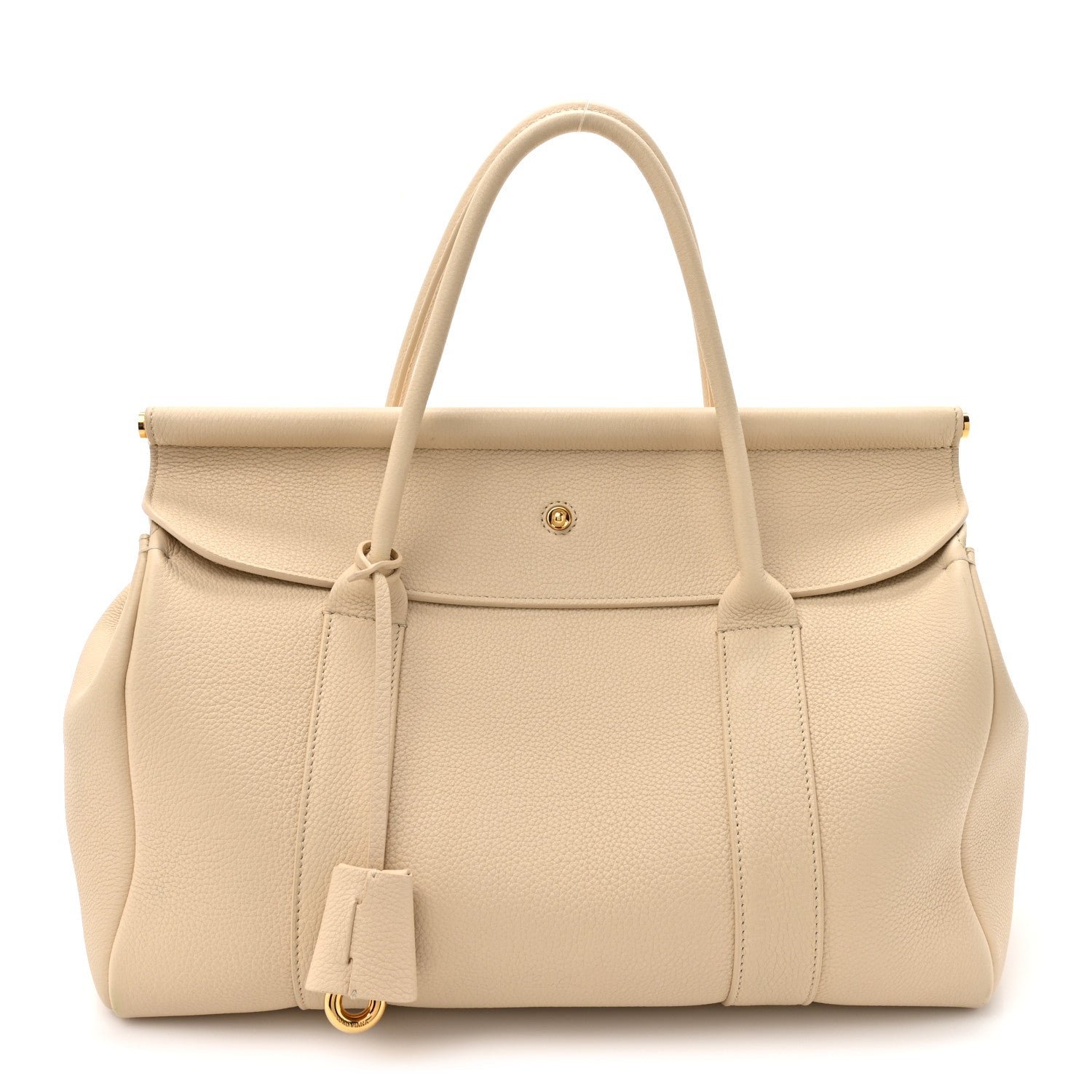 Loro Piana Grained Calfskin L32 Loom Bag Light Travertine