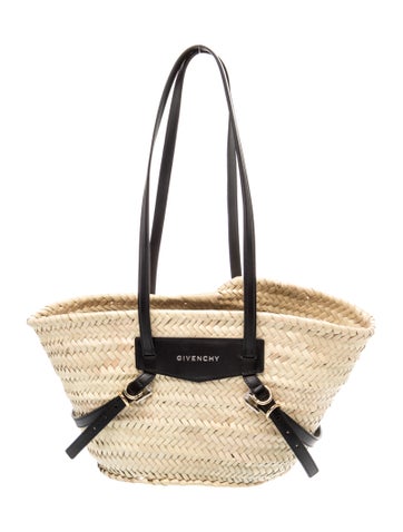 Straw Bucket Bag