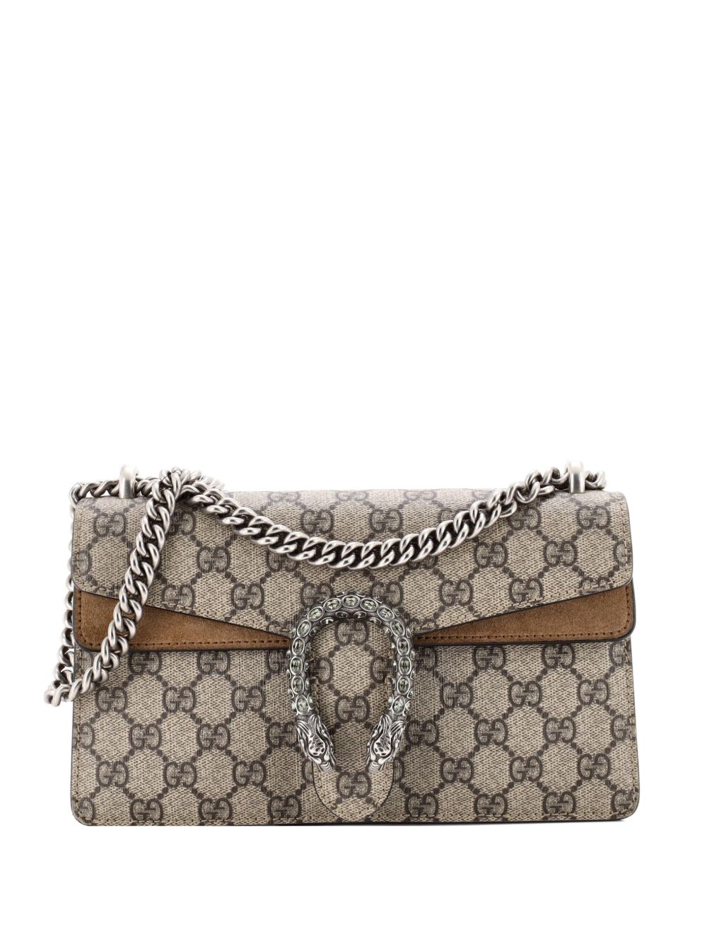 Dionysus Bag GG Coated Canvas with Crystal Embellished Metal Small shoulder bag