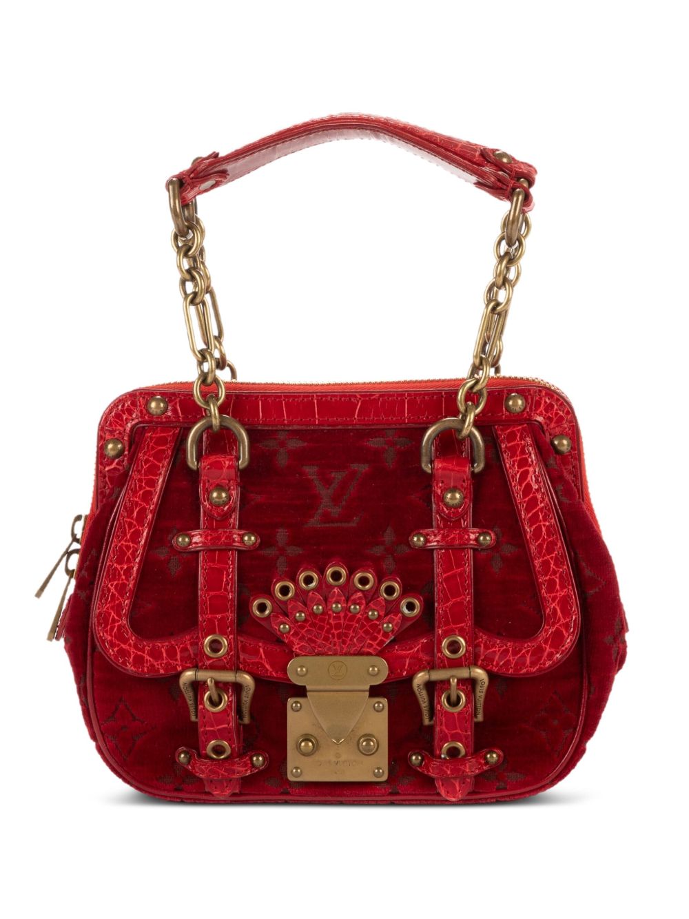 2000s Monogram Velvet chain bag