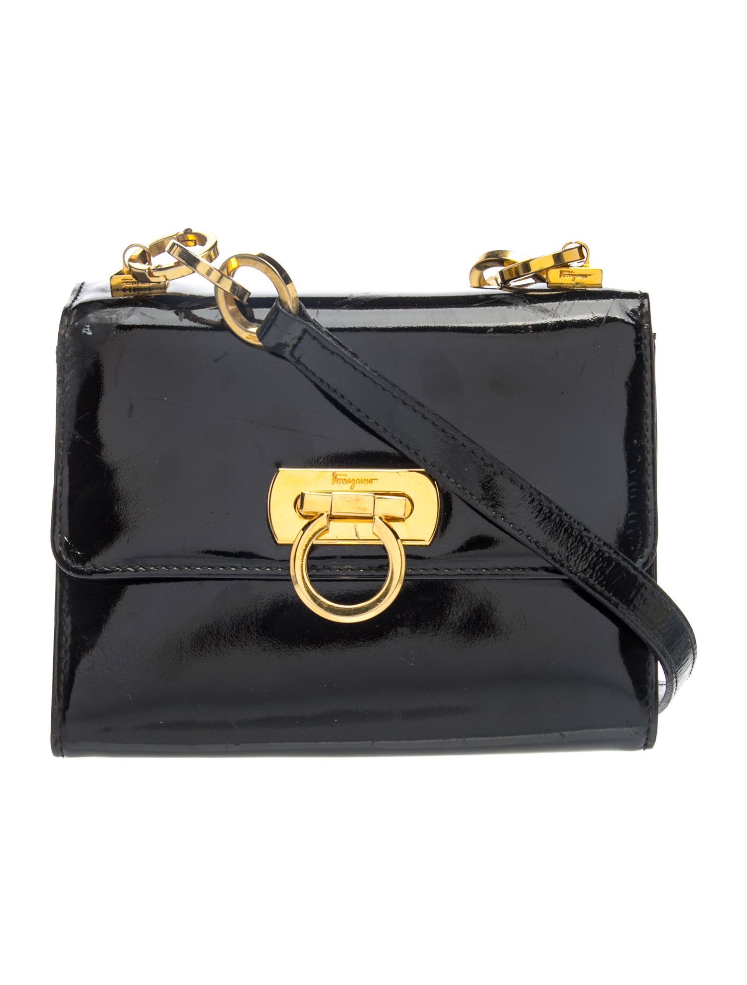 Patent Leather Crossbody Bag