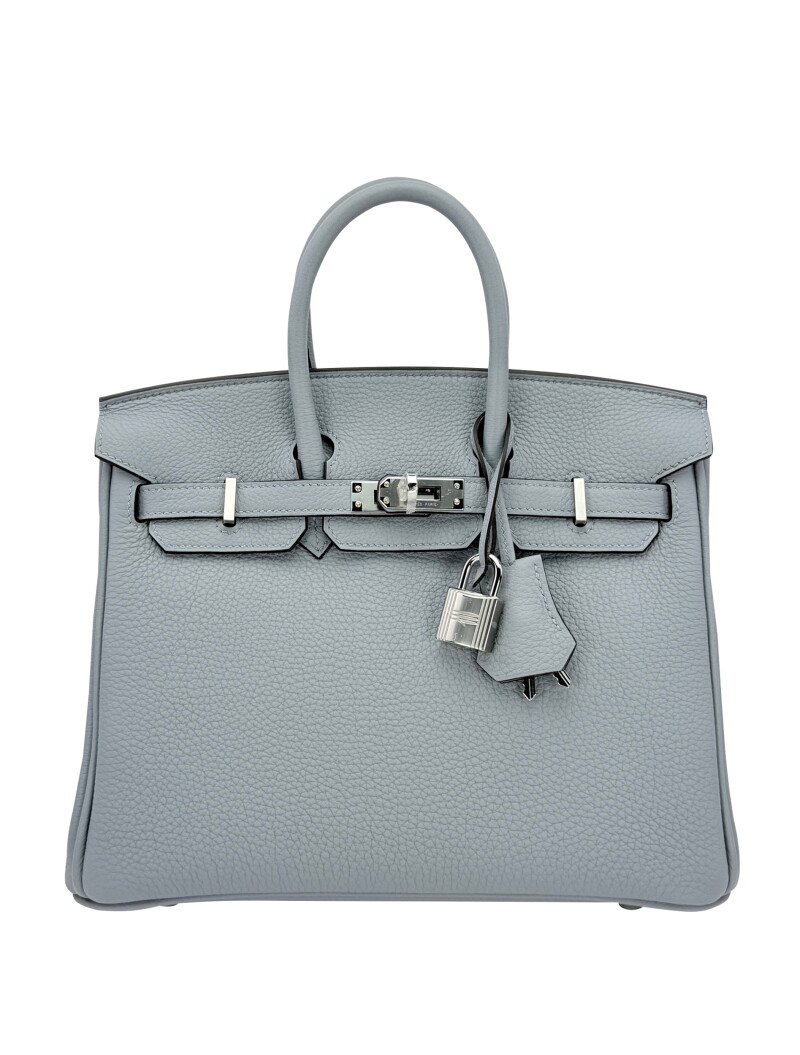 Gris Pantin Togo Birkin 25 Palladium Hardware, 2026