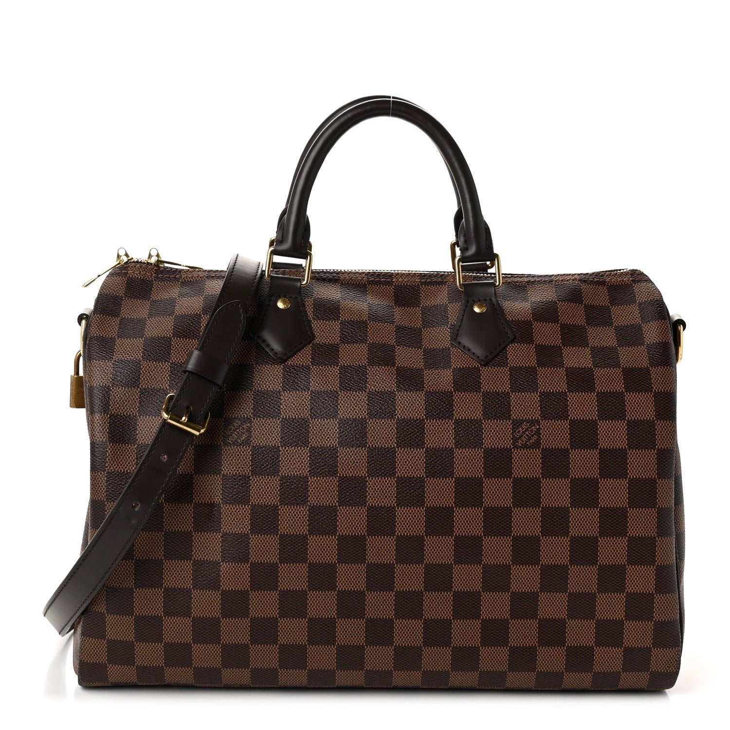 Louis Vuitton Damier Ebene Speedy Bandouliere 35