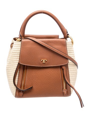 Leather Top Handle Bag