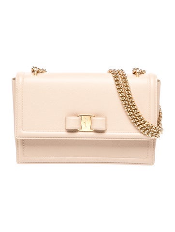 Ferragamo Leather Shoulder Bag
