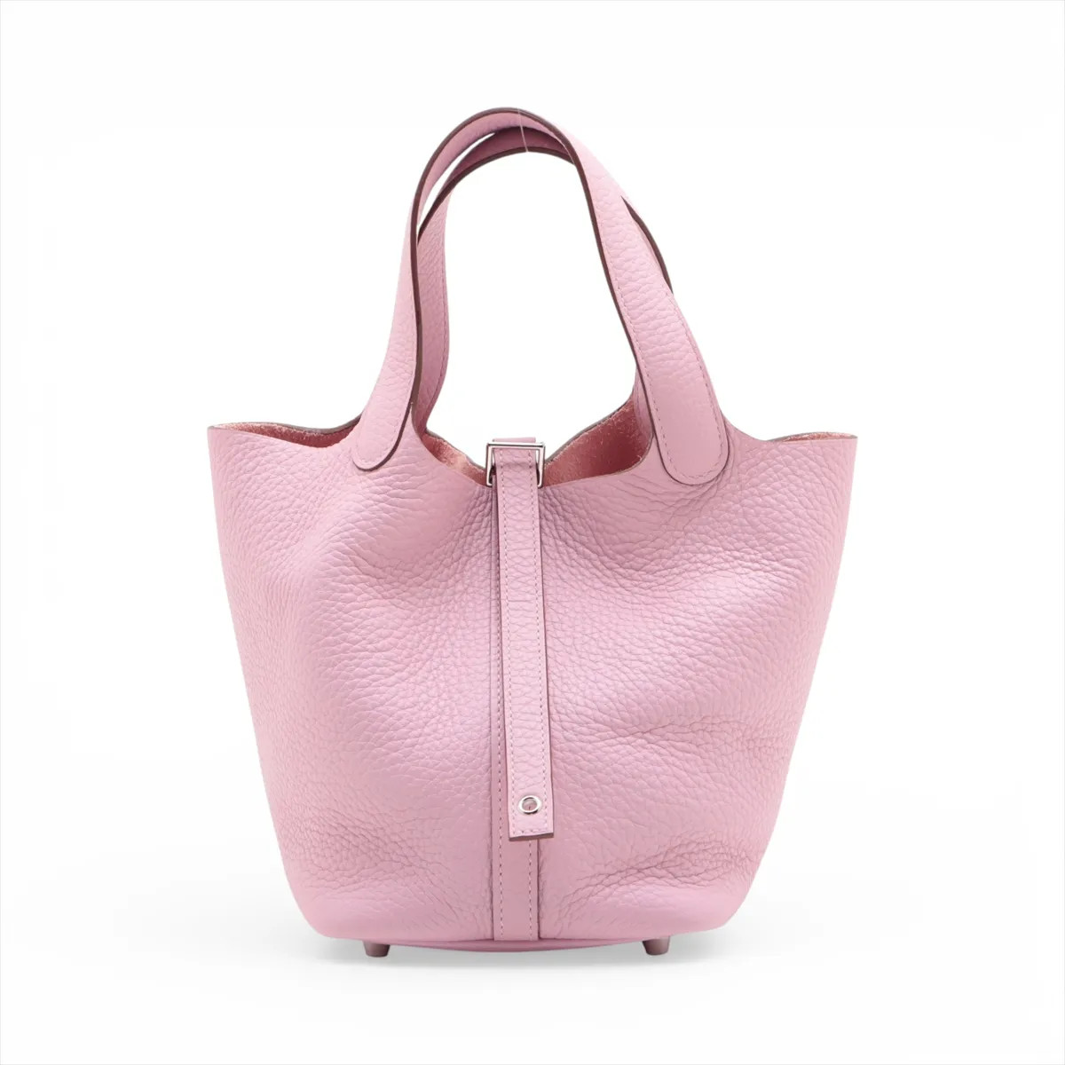 Hermès Picotin Lock 18 PM Taurillon Clemence Mauve sylvestre Silver Metal Fittin