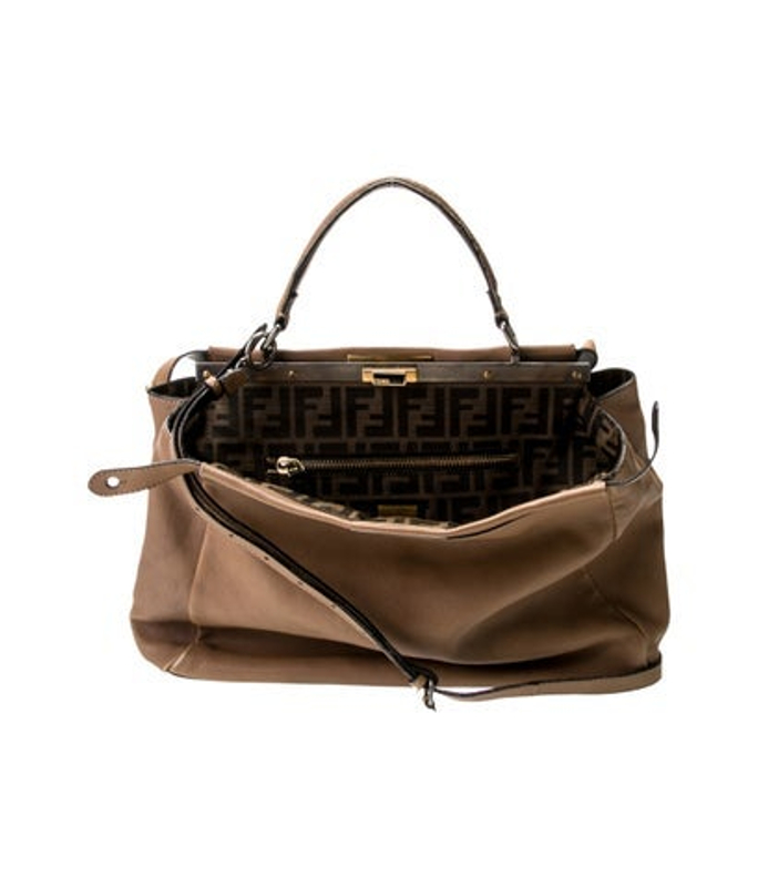 Fendi Zucca Ff Peekaboo Large Vintage