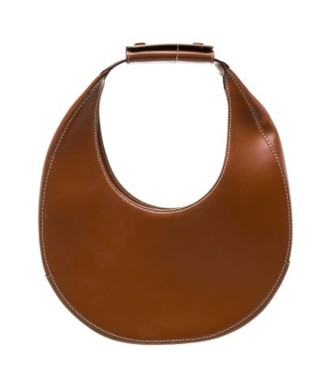 Staud Leather Top Handle Bag