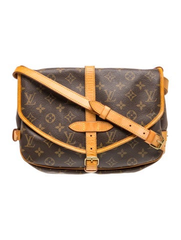 LV Monogram Saumur 30 Vintage