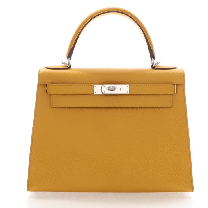 Hermes Jaune Ambre Epsom Kelly 28