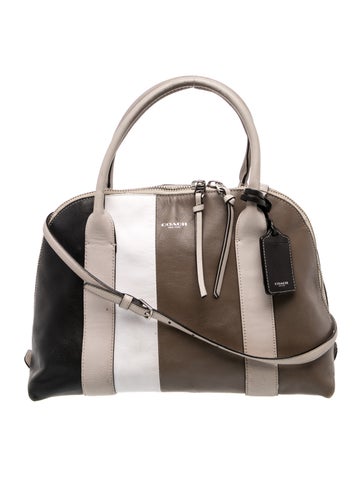 Leather Top Handle Bag