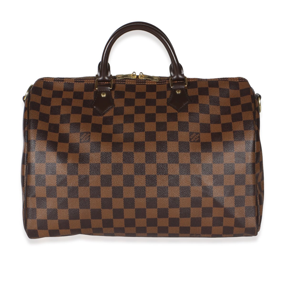 Damier Ebene Canvas Speedy Bandouliere 35