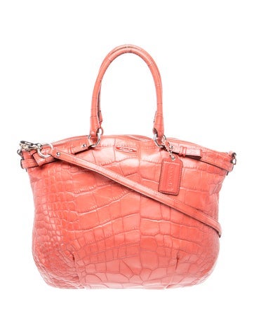 Leather Top Handle Bag