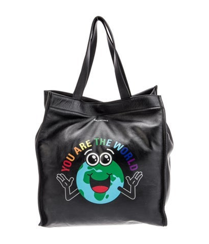 Balenciaga Leather You Are The World Small