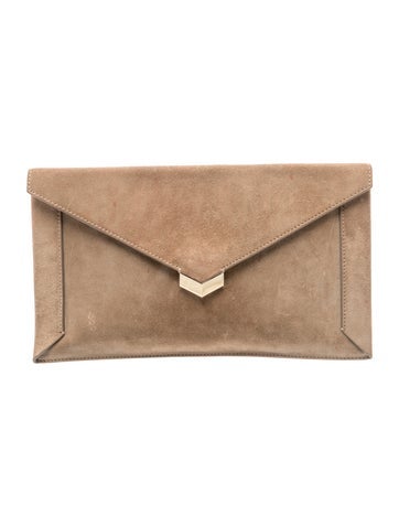 Suede Clutch