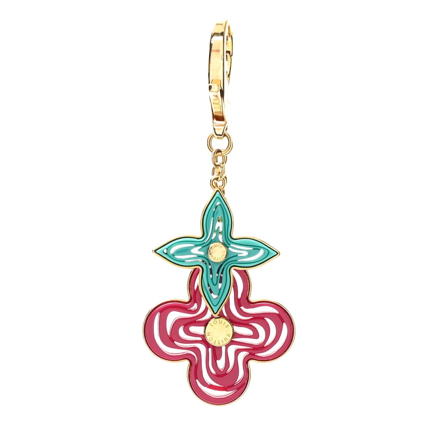 Louis Vuitton Resin Naif Bag Charm Grenadine