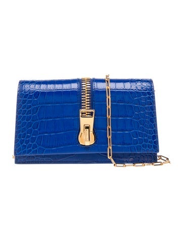 Tom Ford Embossed Leather Crossbody Bag
