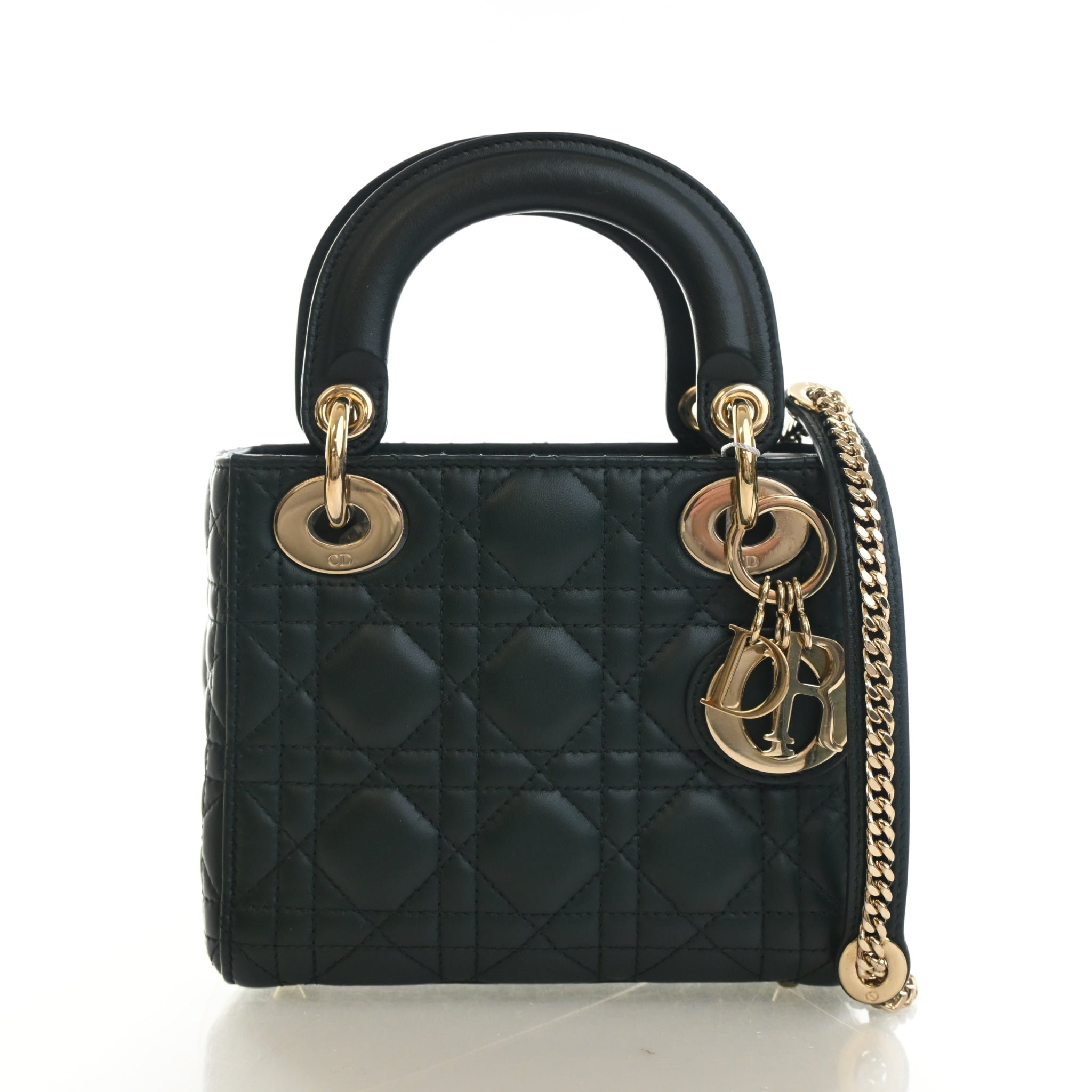 Christian Dior Mini Lambskin Lady Dior