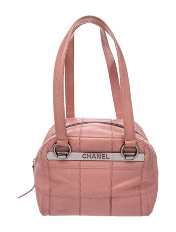 LAX Square Quilt Shoulder Bag